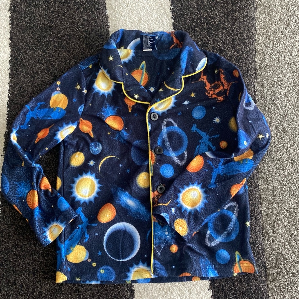 Highland outfitters boys space pajamas